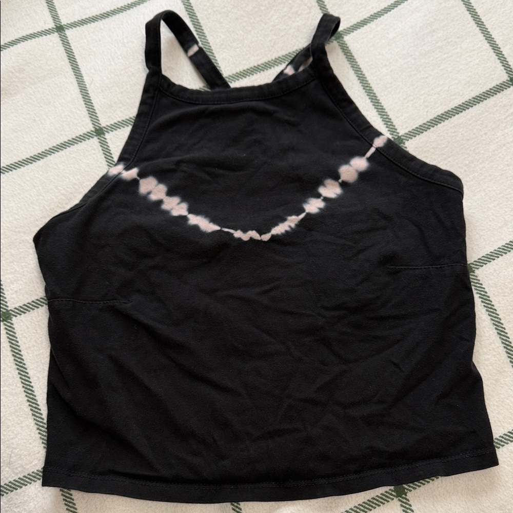Forever 21 Black and Pink sports top